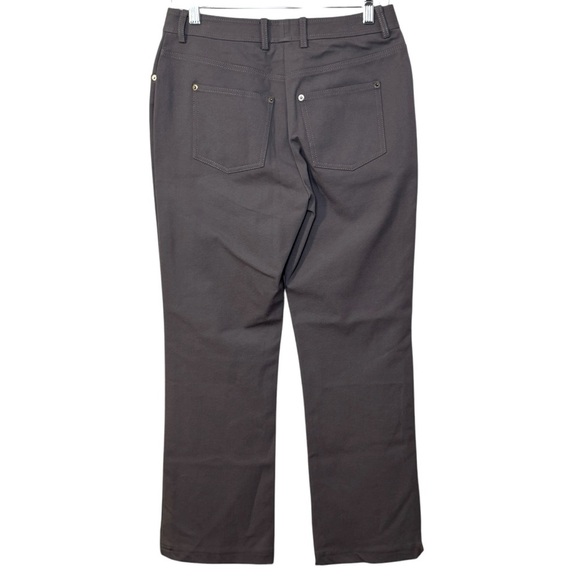 St John Sport gray pants straight leg career work office women’s 6 vintage - Picture 2 of 13